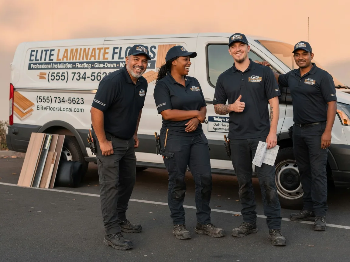 Laminate flooring installation company in Oakwood, IL